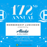 172nd Annual Membership Luncheon presented by Alaska Airlines