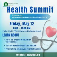 Health Summit presented by Kaiser Permanente Hawaii and Dentons US LLP