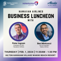 Hawaiian Airlines Business Luncheon