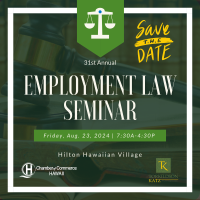 31st Annual Employment Law Seminar presented by Torkildson Katz