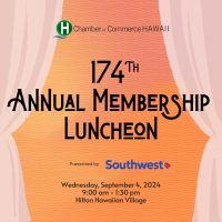 Tables: 174th Annual Membership Luncheon presented by Southwest Airlines Sponsorship Opportunities