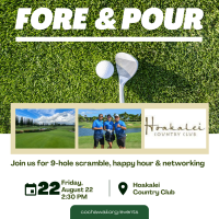 Fore & Pour: 9-Hole + Pau Hana