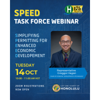 Webinar: Simplifying Permitting for Enhanced Economic Development (SPEED) Task Force