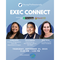 YP Exec Connect with Cindy Julian, Chris Kajioka, and Amy Miller Sponsored by Enterprise Rent-A-Car and HawaiiUSA Federal Credit Union