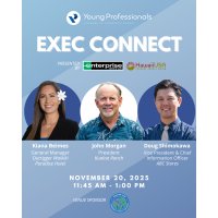 YP Exec Connect with Kiana Beimes, John Morgan, and Doug Shimokawa Sponsored by Enterprise Rent-A-Car and HawaiiUSA Federal Credit Union