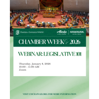 Chamber Week 2026: Legislative 101 Webinar