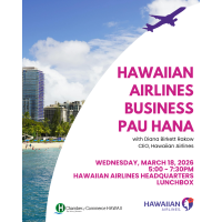 Hawaiian Airlines Business Pau Hana