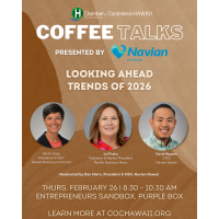 Coffee Talks Presented by Navian Hawaii: Looking Ahead: Trends of 2026