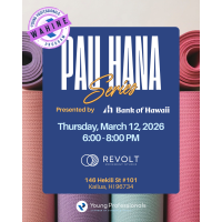 YP Pau Hana Series: REVOLT Studio presented by Bank of Hawaii