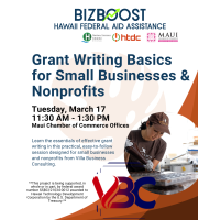 BizBoost: Grant Writing Basics for Small Businesses & Nonprofits