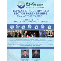 Hawaii's Industry-Led Sector Partnership Showcase: Day at the Capitol
