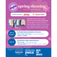 YP Wahine: YWCA Dress for Success Clothing Drive & Volunteer Event presented by Aloha Termite and Pest Control and Hawaii State Federal Credit Union