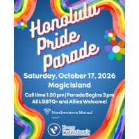 YP Honolulu Pride Parade presented by Northwestern Mutual Hawai'i