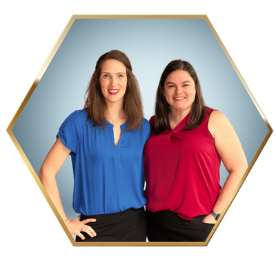 Kate Wade M.Ed Education Psychology & Krissy Metzler MA Special Education, the Co-Founders and Coaches of The Goalden System.