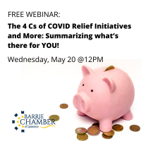 FREE WEBINAR:  The 4 Cs of COVID Relief Initiatives and More – Summarizing what’s there for YOU!