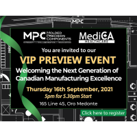 POSTPONED - BA5: VIP Preview Event at Molded Precision Components