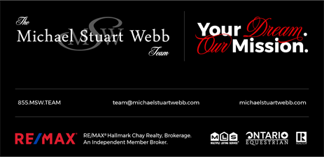 Michael Stuart Webb - Re/Max Hallmark Chay Realty Inc., Brokerage