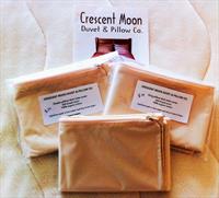 Crescent moon organic dust mite proof pillow cases