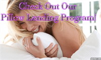 We have a pillow lending program!