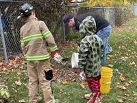 Living Green Halloween Tree Planting