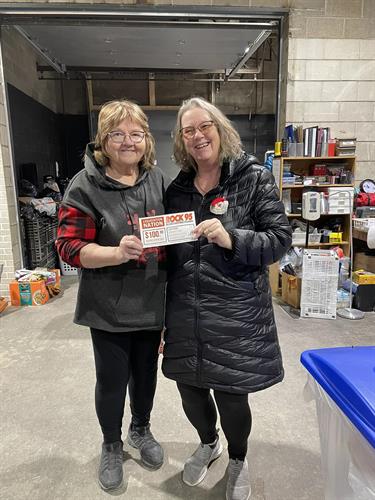 One of our Volunteers “Betty” Donated this gift certificate that she won! She said, I don’t need it. So I want to donate to BFU! Thanks Betty it will go to a good use!!!!