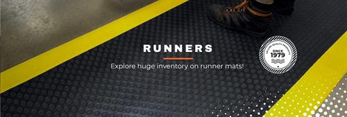 We sell ALL TYPES OF RUNNERS in large rolls & custom cut lengths.