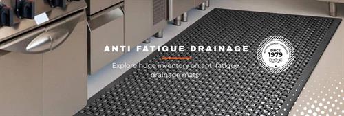 We sell DRAINAGE MATS for Industrial & Food Service purposes.