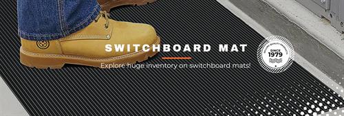 We sell SWITCHBOARD SHOCK PREVENTION MATS for Commercial & Industrial applications.