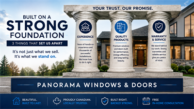 Panorama windows and doors