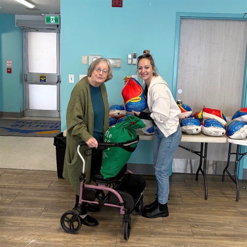 Our Annual "Turkey Hamper Giveaway"