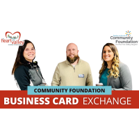 Business Card Exchanged hosted by the Community Foundation