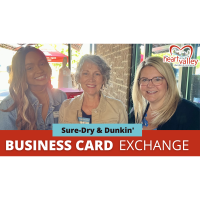 Business Card Exchange Hosted by Sure-Dry & Dunkin'