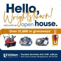 Open House - Unison Credit Union Wrightstown