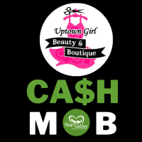 Cash Mob at Uptown Girl Beauty & Boutique