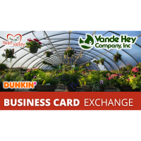 Business Card Exchange - Vande Hey Company & Dunkin