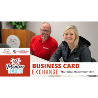 Business Card Exchange at Volunteer Fox Cities