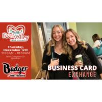 Business Card Exchange at Badger Sports Park