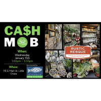 Cash Mob at Rustic Resque