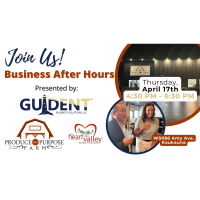 Business After Hours Hosted by Guident Business Solutions & Produce with Purpose