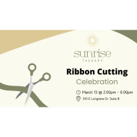 Ribbon Cutting - Sunrise Therapy