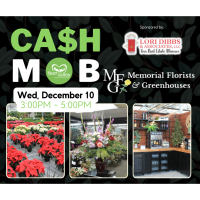 Cash Mob at Memorial Florists & Greenhouses