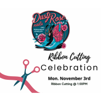Ribbon Cutting - Dusty Rose Nails & Permanent Jewelry