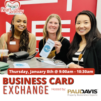 Business Card Exchange - Paul Davis Restoration