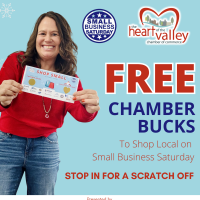 Small Business Saturday - Free Chamber Bucks