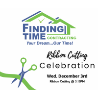 Ribbon Cutting - Finding Time Contracting