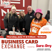 Business Card Exchange Hosted by Sure-Dry