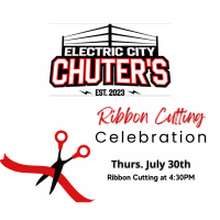 Ribbon Cutting - Electric City Chuters