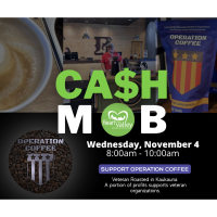 Cafe Cash Mob at Operation Coffee