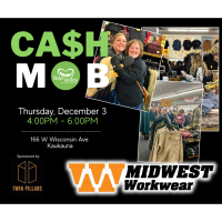 Cash Mob at Midwest Workwear