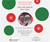 Visit with Santa and Mrs. Claus